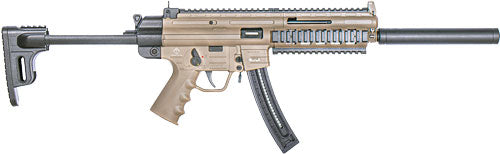 German Sport GSG-16 .22LR Semi-Automatic Rifle with Retractable Stock and Threaded Barrel
