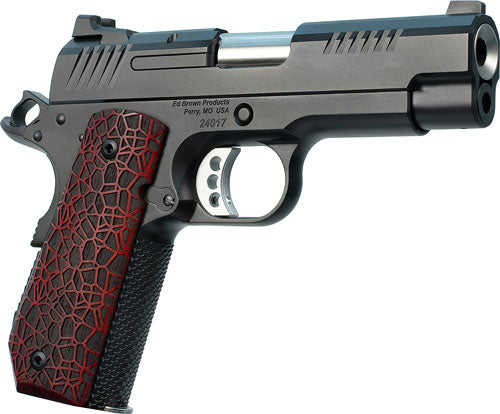 Ed Brown EVO-KC9 1911 9mm – Compact Stainless Steel Semi-Auto Pistol with Fixed Sights