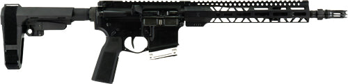 Faxon Firearms FXPRO6A125GA1075 12.5-Inch 6mm ARC Semi-Auto Pistol with Picatinny Rail and Alloy Frame