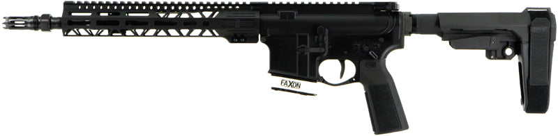 Faxon Firearms FXPRO6A125GA1075 12.5-Inch 6mm ARC Semi-Auto Pistol with Picatinny Rail and Alloy Frame