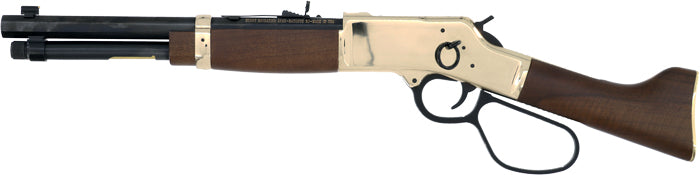Henry H6 Big Boy Mares Leg .357 Magnum / .38 Special Lever-Action Rifle with Brass Finish