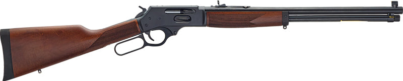 Henry H9 Steel Side Gate Sporting Rifle with Walnut Stock and 20-Inch Barrel in 360 Buckhammer