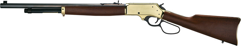 Henry H10 Brass Side Gate Sporting Rifle - 45-70 Government with Walnut Stock and Brass Finish