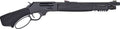 Henry H10 Bears Leg Pistol – 45-70 Government Lever-Action Rifle with Blued Steel Finish and Fiber Optic Sights