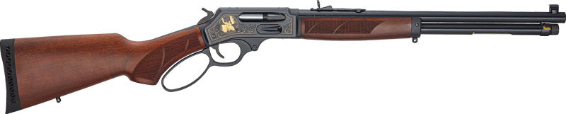 Henry H10 Wildlife Side Gate .45-70 Government Sporting Rifle with Walnut Stock and Blued Finish