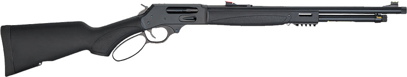 Henry H10X Model Lever-Action Rifle in .45-70 Government with Synthetic Stock and Fiber Optic Sights
