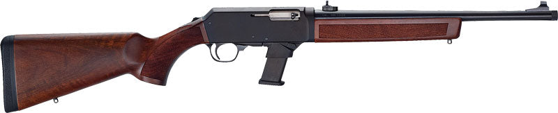 Henry H27 Homesteader Carbine 9mm Luger Semi-Automatic Sporting Rifle with Walnut Stock and Bluing Finish