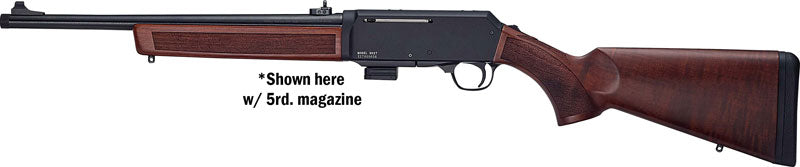 Henry H27 Homesteader Carbine 9mm Luger Semi-Automatic Sporting Rifle with Walnut Stock