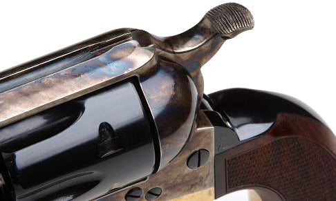 E.M.F. Alchimista II .357 Magnum Revolver with Blued Finish and Wood Grips