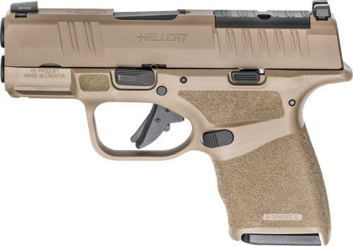 Springfield Armory Hellcat OSP 9mm Semi-Auto Pistol with 3-Inch Barrel and 13-Round Capacity and Flat Dark Earth Finish