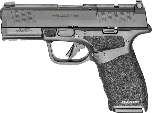 Springfield Armory Hellcat Pro Cmpct 9mm Semi-Auto Pistol with 3.7-Inch Barrel and 10-Round Capacity and Optics-Ready Configuration