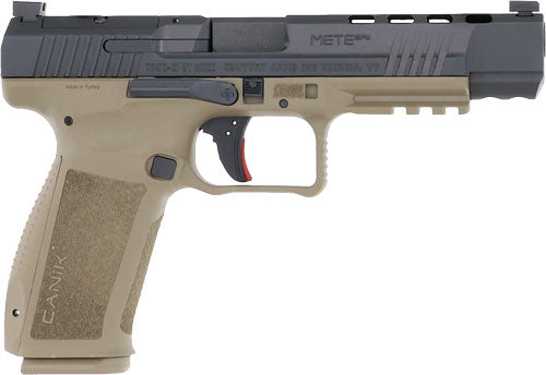 Canik METE SFX 9mm Semi-Auto Pistol with 5.2-Inch Barrel and Flat Dark Earth Finish
