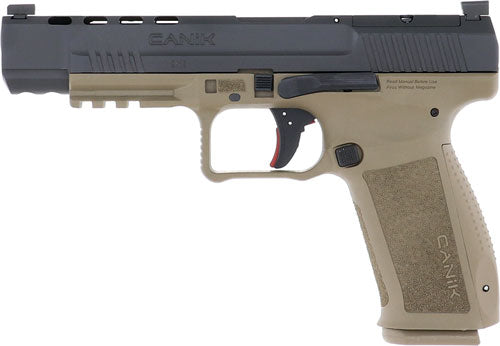 Canik METE SFX 9mm Semi-Auto Pistol with 5.2-Inch Barrel and Flat Dark Earth Finish