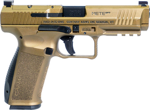 Canik METE SFT 9mm Semi-Auto Pistol with 4.46-Inch Barrel and Burnt Bronze Finish