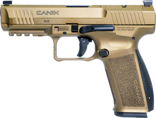Canik METE SFT 9mm Semi-Auto Pistol with 4.46-Inch Barrel and Burnt Bronze Finish
