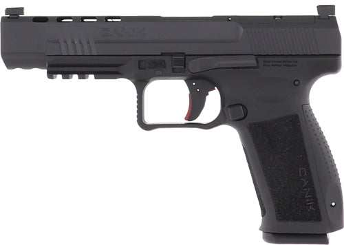 Canik METE SFX 9mm Semi-Auto Pistol with 5.2-Inch Barrel and 18-Round Capacity and Black Finish