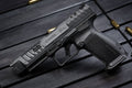 Canik SFX Rival 9mm OR As Semi-Auto Pistol with 5-Inch Barrel and 18-Round Capacity