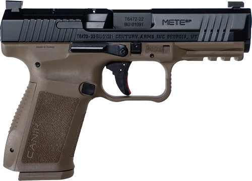 Canik METE Sf 9mm Semi-Auto Pistol with 4.2-Inch Barrel and 15-Round Capacity and Flat Dark Earth Finish
