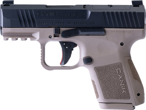 Canik METE MC9 9mm Semi-Auto Pistol with 3.18-Inch Barrel and Flat Dark Earth Finish