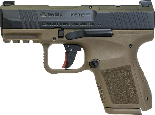 Canik METE MC9 Cali 9mm Semi-Auto Pistol with 3.18-Inch Barrel and 10-Round Capacity and Flat Dark Earth Finish