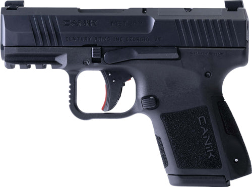 Canik METE MC9 9mm Semi-Auto Pistol with 3.18-Inch Barrel and 10-Round Capacity and Black Finish