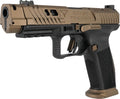 Canik TTI Combat 9mm Semi-Auto Pistol with 4.6-Inch Barrel and 18-Round Capacity and Black Finish