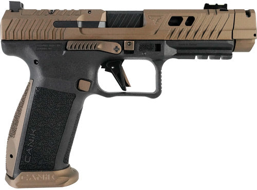 Canik TTI Combat 9mm Semi-Auto Pistol with 4.6-Inch Barrel and 18-Round Capacity and Black Finish