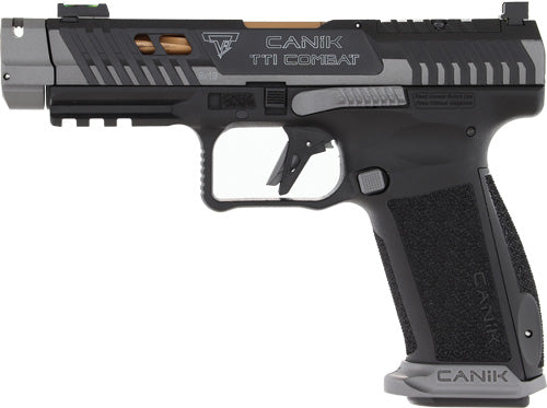 Canik TTI Combat 9mm Semi-Auto Pistol with 4.6-Inch Barrel and 18-Round Capacity