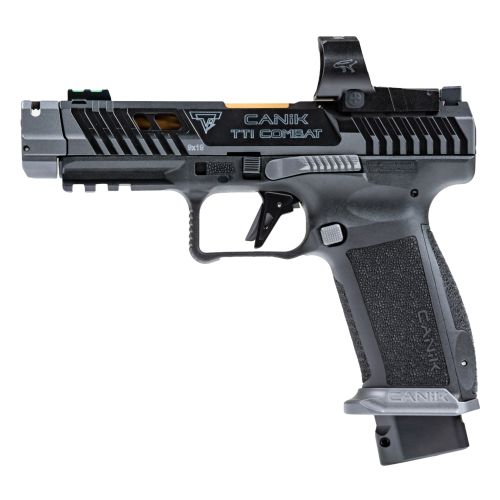 Canik TTI Combat 9mm OR Semi-Auto Pistol with 4.6-Inch Barrel and 18-Round Capacity