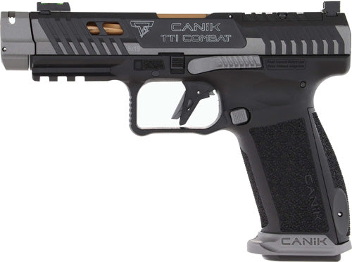 Canik TTI Combat 9mm OR Semi-Auto Pistol with 4.6-Inch Barrel and 18-Round Capacity