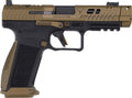 Canik TTI Combat 9mm Semi-Auto Pistol with 4.6-Inch Barrel and 10-Round Capacity and Black Finish