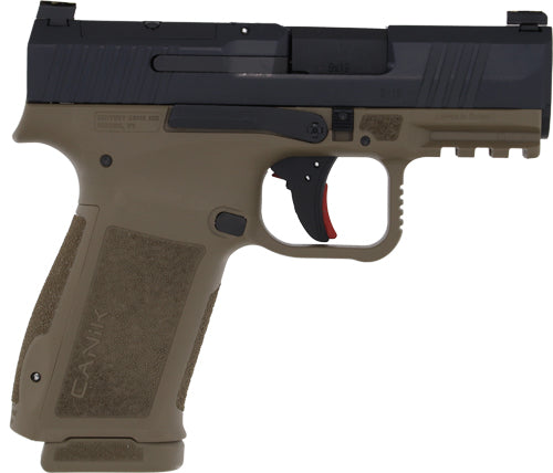 Canik METE Mc9L 9mm Semi-Auto Pistol with 3.18-Inch Barrel and Flat Dark Earth Finish