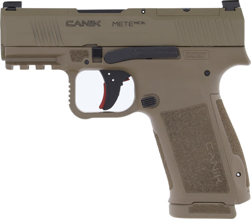 Canik METE Mc9L 9mm Semi-Auto Pistol with 3.18-Inch Barrel and 17-Round Capacity and Flat Dark Earth Finish