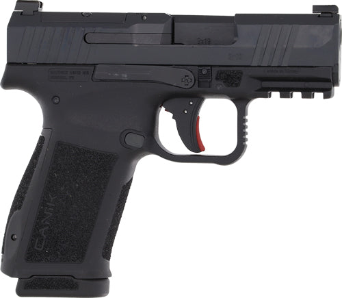 Canik METE Mc9L 9mm Semi-Auto Pistol with 3.18-Inch Barrel and 17-Round Capacity and Black Finish