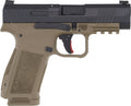 Canik METE Mc9Ls 9mm Semi-Auto Pistol with 3.68-Inch Barrel and Flat Dark Earth Finish