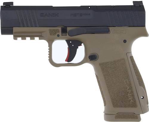 Canik METE Mc9Ls 9mm Semi-Auto Pistol with 3.68-Inch Barrel and Flat Dark Earth Finish