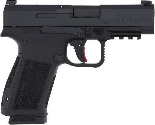 Canik METE Mc9Ls 9mm Semi-Auto Pistol with 3.68-Inch Barrel and 17-Round Capacity and Black Finish