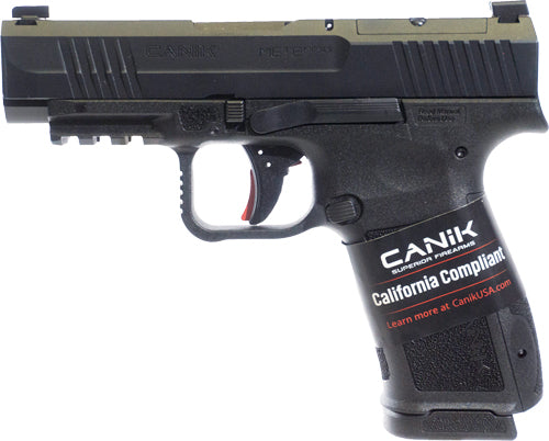 Canik METE MC9 Ls Cali 9mm Semi-Auto Pistol with 3.63-Inch Barrel and 10-Round Capacity and Black Finish
