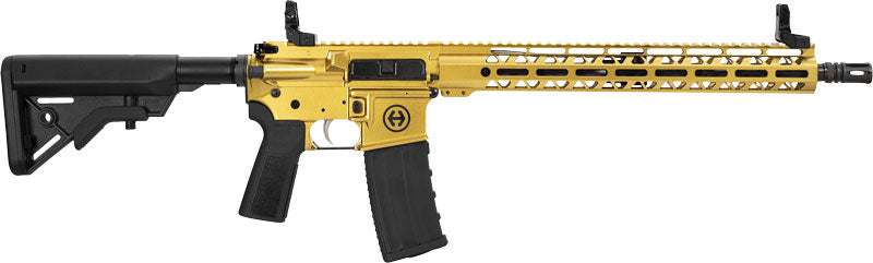 Hi-Point HP-15 AR-15 5.56 NATO Modern Sporting Rifle with Gold Finish and 16-Inch Barrel