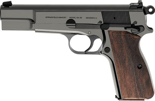 Springfield Armory Sa-35 9mm Semi-Auto Pistol with 4.7-Inch Barrel and 15-Round Capacity and Blued Finish