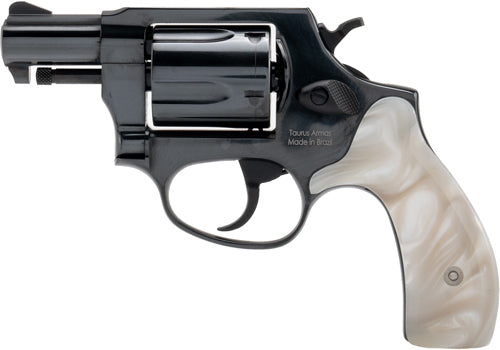 Heritage Roscoe .38 Special Revolver with 2-inch Barrel - Black Frame and Pearl Grips