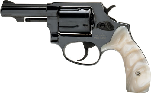 Heritage Roscoe .38 Special 3-Inch Revolver with Pearl Grips and Fixed Sights