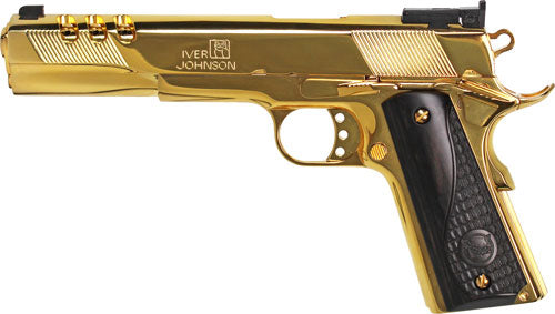Iver Johnson Eagle XL Ported .45 ACP Semi-Auto Pistol with 6-Inch Gold Barrel and Frame