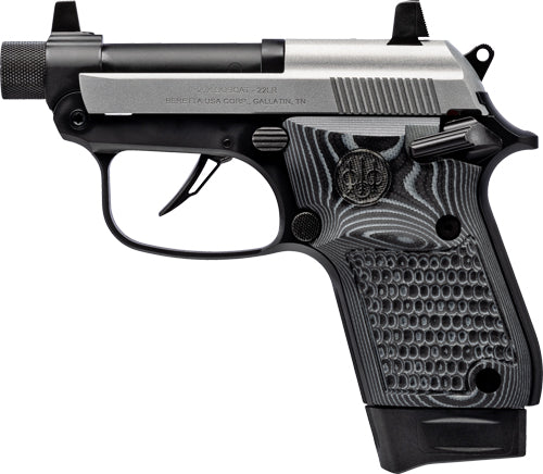 Beretta J20X22R8M3 22 Long Rifle Semi-Auto Pistol with 2.8-inch Barrel and 8-Round Magazine