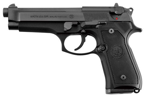 Beretta 92FS 9mm Semi-Auto Pistol with 4.9-Inch Barrel and Two Magazines