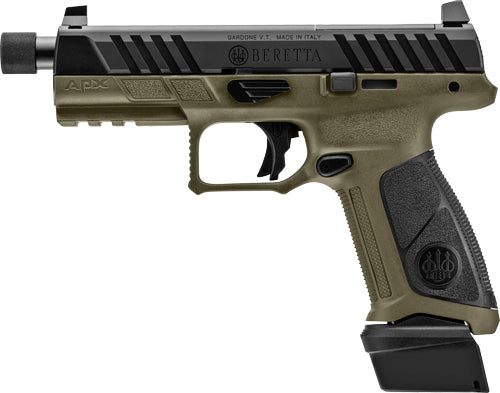 Beretta APX A1 FS 9mm 4.8-Inch Semi-Auto Pistol with 3 Magazines