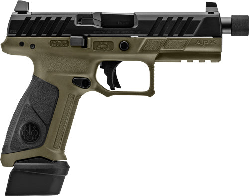 Beretta APX A1 FS 9mm 4.8-Inch Semi-Auto Pistol with 3 Magazines
