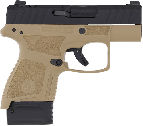 Beretta APX A1 Carry 9mm, 3-Inch Flat Dark Earth Semi-Auto Pistol with Optics Ready Slide