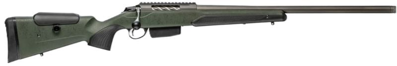Tikka T3X Super Varmint 6mm Creedmoor Sporting Rifle with Synthetic Green Stock and Cerakote Finish