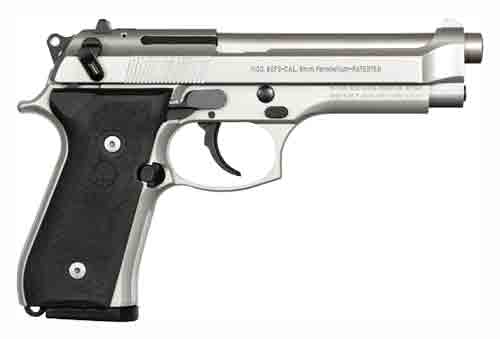 Beretta 92FS 9mm Semi-Auto Pistol with 4.9-Inch Barrel and Two Magazines